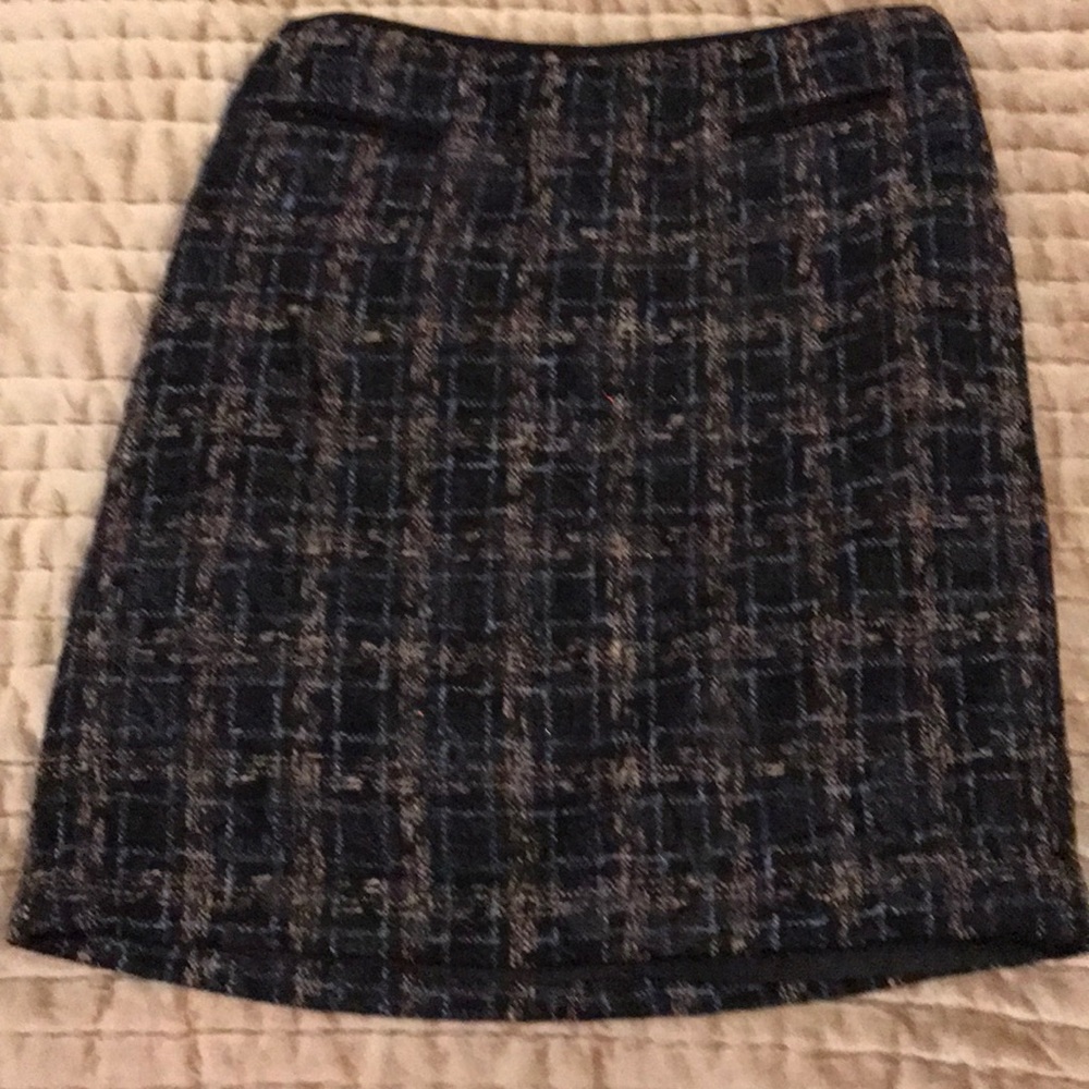 Darby + Luke size 10 plaid pencil skirt